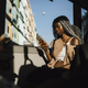 Black girl on Phone